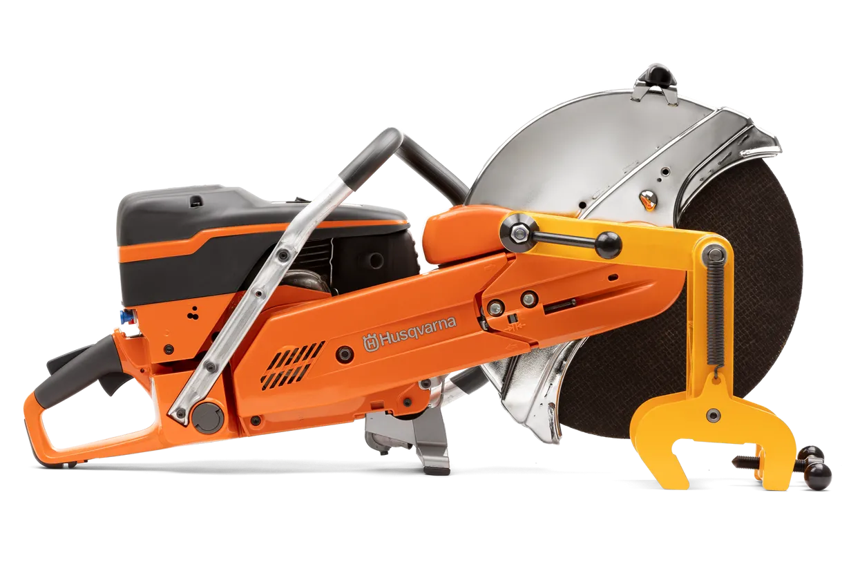 Masina de taiat diam. disc 400mm pe benzina Husqvarna K 1270 pentru șine/asfalt/beton Masina de taiat diam. disc 400mm pe benzina Husqvarna K 1270 pentru șine/asfalt/beton